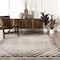 Nuloom Jesse Geometric  Faded Fringe Area Rug 5ft 3in x 7ft 7in KKDE01A-5307 - alternate 9